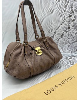 LOUIS VUITTON LUNAR PM SHOULDER BAG IN LIGHT BROWN MONOGRAM MAHINA LEATHER
