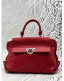 SALVATORE FERRAGAMO SOFIA SMALL BAG IN RED LEATHER