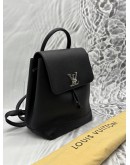 LOUIS VUITTON LOCKME BACKPACK IN BLACK CALFSKIN LEATHER