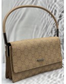 GUCCI MADISON SHOULDER BAG IN LIGHT BROWN GG CANVAS WITH LEATHER