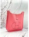 2015 HERMES EVELYN PM IN ROSE CONFETTI EPSOM LEATHER
