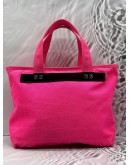MARC JACOBS TOTE BAG IN BRIGHT PINK CANVAS