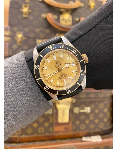 2021 TUDOR BLACK BAY S&G REF 79733N CHAMPAGNE DIAL 41MM AUTOMATIC WATCH -FULL SET-
