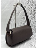 LOUIS VUITTON NOCTURNE SHOULDER BAG IN DARK BROWN EPI LEATHER