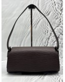 LOUIS VUITTON NOCTURNE SHOULDER BAG IN DARK BROWN EPI LEATHER