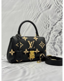 MICROCHIP LOUIS VUITTON MADELEINE BB IN BICOLOR MONOGRAM EMPREINTE LEATHER -FULL SET-