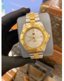 2008 TAG HEUER 2000 PROFESSIONAL 200M TWO TONE REF WK1120 SILVER DIAL 39MM QUARTZ WATCH -FULL SET-