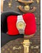 (LIKE NEW) 2016 OMEGA CONSTELLATION LADY 18K 750 YELLOW GOLD REF 123.20.24.60.57.002 MOTHER OF PEARL DIAMOND DIAL 24MM QUARTZ WATCH -FULL SET-