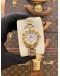 2020 LONGINES HYDROCONQUEST LADIES TWO TONE PVD YELLOW GOLD REF L3.247.3.16.7 WHITE DIAL 29MM QUARTZ WATCH
