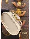 2020 LONGINES HYDROCONQUEST LADIES TWO TONE PVD YELLOW GOLD REF L3.247.3.16.7 WHITE DIAL 29MM QUARTZ WATCH