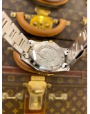 2020 LONGINES HYDROCONQUEST LADIES TWO TONE PVD YELLOW GOLD REF L3.247.3.16.7 WHITE DIAL 29MM QUARTZ WATCH