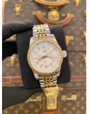 (LIKE NEW) 2020 ORIS BIG CROWN POINTER DATE TWO TONE PVD ROSE GOLD REF 01 754 7628 4361 WHITE DIAL 40MM AUTOMATIC WATCH