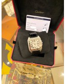 2018 CARTIER SANTOS 100 XL REF 2656 WHITE ROMAN NUMERALS DIAL 38MM X 51MM AUTOMATIC WATCH