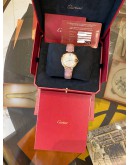 (LIKE NEW) 2023 CARTIER BALLON BLEU 18K 750 ROSE GOLD REF WE902063 SILVER DIAMOND DIAL 33MM AUTOMATIC WATCH -FULL SET-