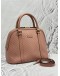 GUCCI MEDIUM DOME IN DUSTY ROSE PINK GG MICROGUCCISSIMA LEATHER