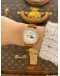 (LIKE NEW) 2013 PATEK PHILIPPE CALATRAVA MOONPHASE DIAMOND 18K 750 YELLOW GOLD REF 4958J MOTHER OF PEARL DIAL 31MM MANUAL WINDING WATCH -FULL SET-
