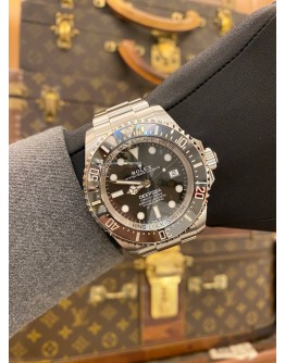 (LIKE NEW) 2025 ROLEX SEA-DWELLER DEEPSEA REF 136660 BLACK DIAL 44MM AUTOMATIC WATCH -FULL SET-