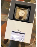 2023 IWC PORTOFINO AUTOMATIC 18K 750 ROSE GOLD REF IW356504 WHITE DIAL 40MM AUTOMATIC WATCH 