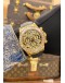 (LIKE NEW) 2015 ROLEX DAYTONA REF 116518 18K 750 YELLOW GOLD UPGRADE REF 116588TBR EYE OF THE TIGER DIAMOND DIAL 40MM AUTOMATIC WATCH