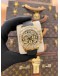 (LIKE NEW) 2015 ROLEX DAYTONA REF 116518 18K 750 YELLOW GOLD UPGRADE REF 116588TBR EYE OF THE TIGER DIAMOND DIAL 40MM AUTOMATIC WATCH