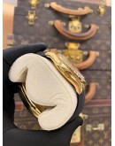(LIKE NEW) 2015 ROLEX DAYTONA REF 116518 18K 750 YELLOW GOLD UPGRADE REF 116588TBR EYE OF THE TIGER DIAMOND DIAL 40MM AUTOMATIC WATCH