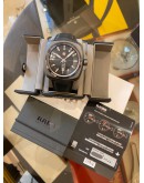 (UNUSED) 2022 RADO HYPERCHROME BLACK CERAMIC REF R32171155 BLACK DIAL 46MM AUTOMATIC WATCH -FULL SET-