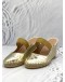 MALONE SOULIERS WEDGES 36 1/2 IN BEIGE COLOR