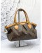 LOUIS VUITTON TIVOLI PM SHOULDER BAG IN BROWN MONOGRAM CANVAS