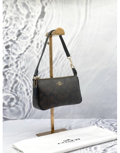 COACH NOLITA 19 SIGNATURE CANVAS SHOULDER BAG
