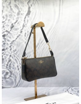 COACH NOLITA 19 SIGNATURE CANVAS SHOULDER BAG