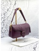 COACH PILLOW TABBY 26 SHOULDER BAG IN PURPLE CALFSKIN LEATHER