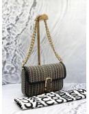 MARC JACOBS THE MONOGRAM J MARC SHOULDER BAG 