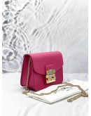 (LIKE NEW) FURLA METROPOLIS MINI CROSSBODY IN HOT PINK - FULL SET-