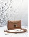 (LIKE NEW) FURLA 1927 CROSSBODY IVY PINK TEXTURED LEATHER WOMAN 