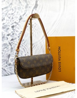 (UNUSED) LOUIS VUITTON WALLET ON CHAIN IVY MONOGRAM CANVAS