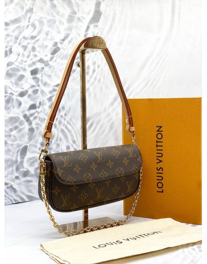 (UNUSED) LOUIS VUITTON WALLET ON CHAIN IVY MONOGRAM CANVAS
