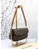 (UNUSED) LOUIS VUITTON WALLET ON CHAIN IVY MONOGRAM CANVAS