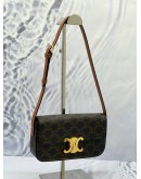 (UNWORN) CELINE TRIOMPHE CANVAS CLAUDE SHOULDER BAG 