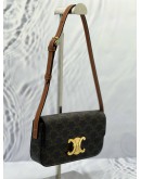 (UNWORN) CELINE TRIOMPHE CANVAS CLAUDE SHOULDER BAG 