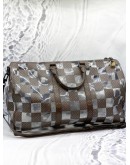 (LIKE NEW) LOUIS VUITTON MONOGRAM CHESS KEEPALL 50 LIMITED/ SPECIAL EDITION  BAG