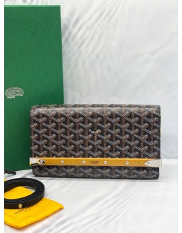 (LIKE NEW) GOYARD MINI MONTE CARLO CLUTCH BAG WITH STRAP -FULL SET-