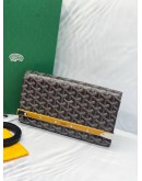 (LIKE NEW) GOYARD MINI MONTE CARLO CLUTCH BAG WITH STRAP -FULL SET-