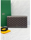 (LIKE NEW) GOYARD MINI MONTE CARLO CLUTCH BAG WITH STRAP -FULL SET-