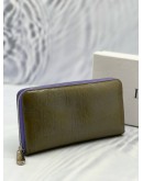 CHRISTIAN DIOR LONG ZIP WALLET