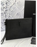 (LIKE NEW) YSL SAINT LAURENT CASSANDRE ZIPPED TABLET HOLDER 
