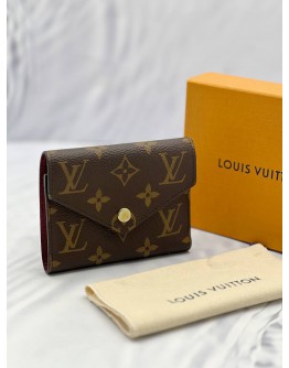 (LIKE NEW) LOUIS VUITTON VICTORINE WALLLET IN MONOGRAM CANVAS -FULL SET-