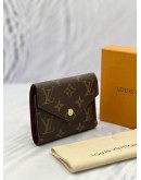 (LIKE NEW) LOUIS VUITTON VICTORINE WALLLET IN MONOGRAM CANVAS -FULL SET-