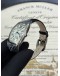 (LIKE NEW) 2014 FRANCK MULLER CINTREE CURVEX REF 1752QZ 18K 750 WHITE GOLD WHITE GUILLOCHE DIAL 25MM x 35MM QUARTZ WATCH -FULL SET-