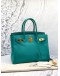 (LIKE NEW) 2016 HERMES BIRKIN 30 TOP HANDLE BAG IN VERT VERONE EPSOM LEATHER -FULL SET-