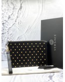 (LIKE NEW) VERSACE MEDUSA STUDDED CLUTCH BAG -FULL SET-